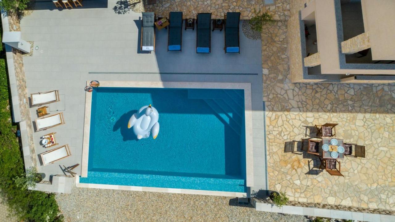 Luxury Villa Allen With Pool Klimno Εξωτερικό φωτογραφία