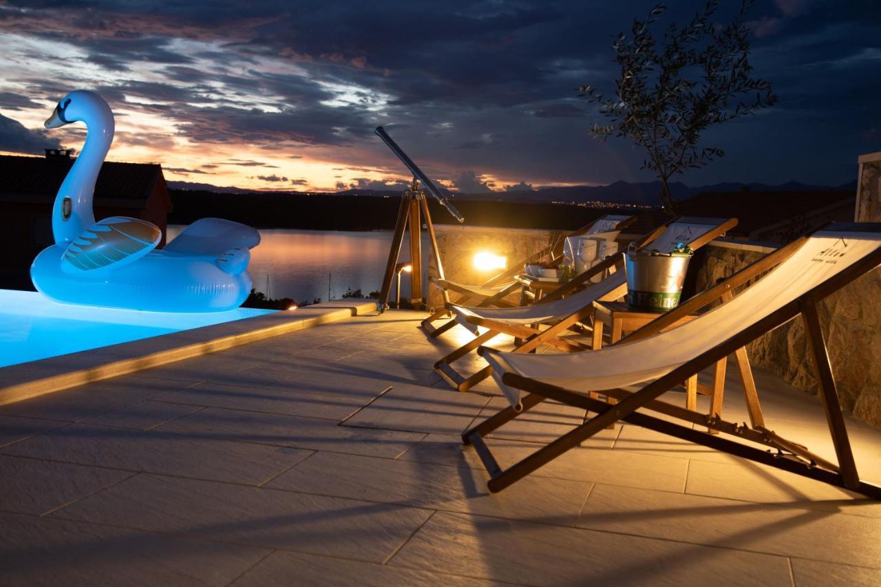 Luxury Villa Allen With Pool Klimno Εξωτερικό φωτογραφία