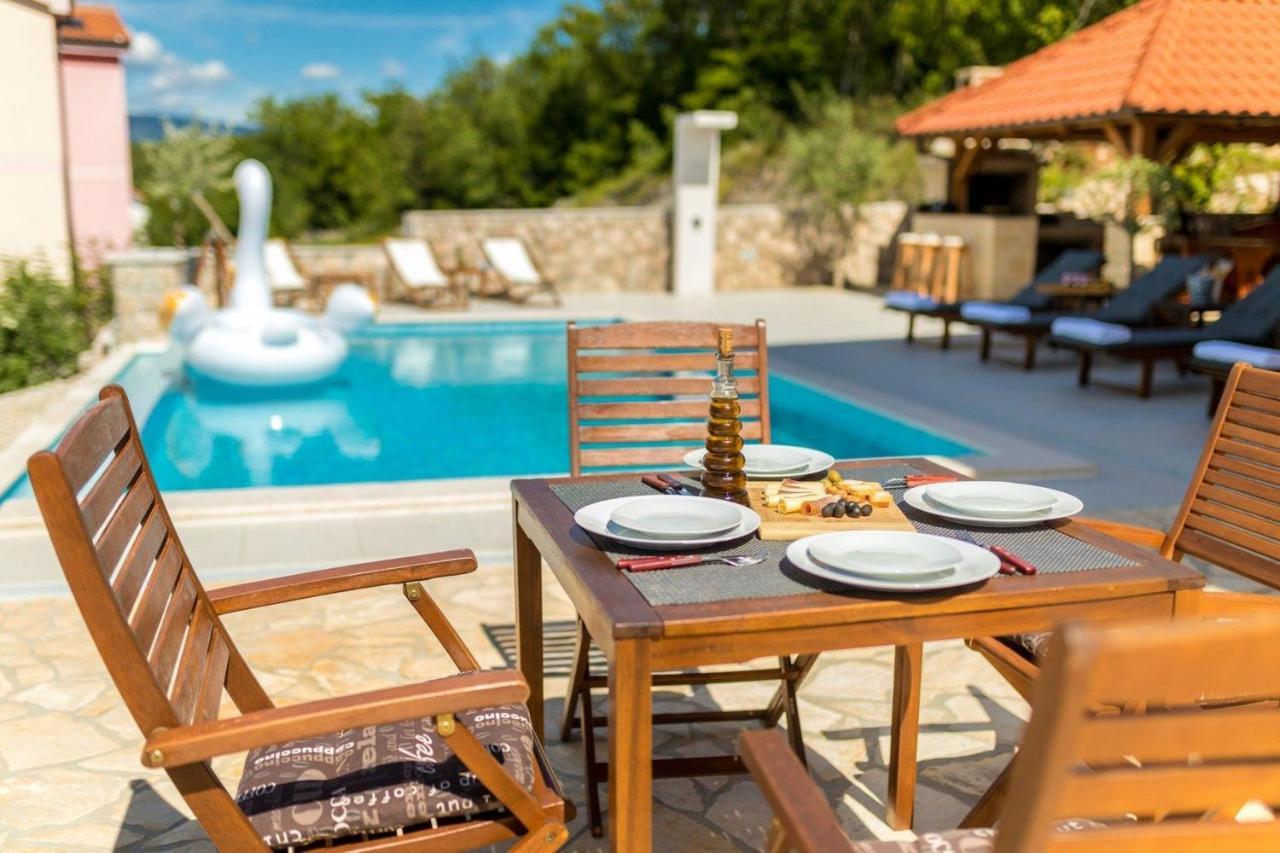 Luxury Villa Allen With Pool Klimno Δωμάτιο φωτογραφία