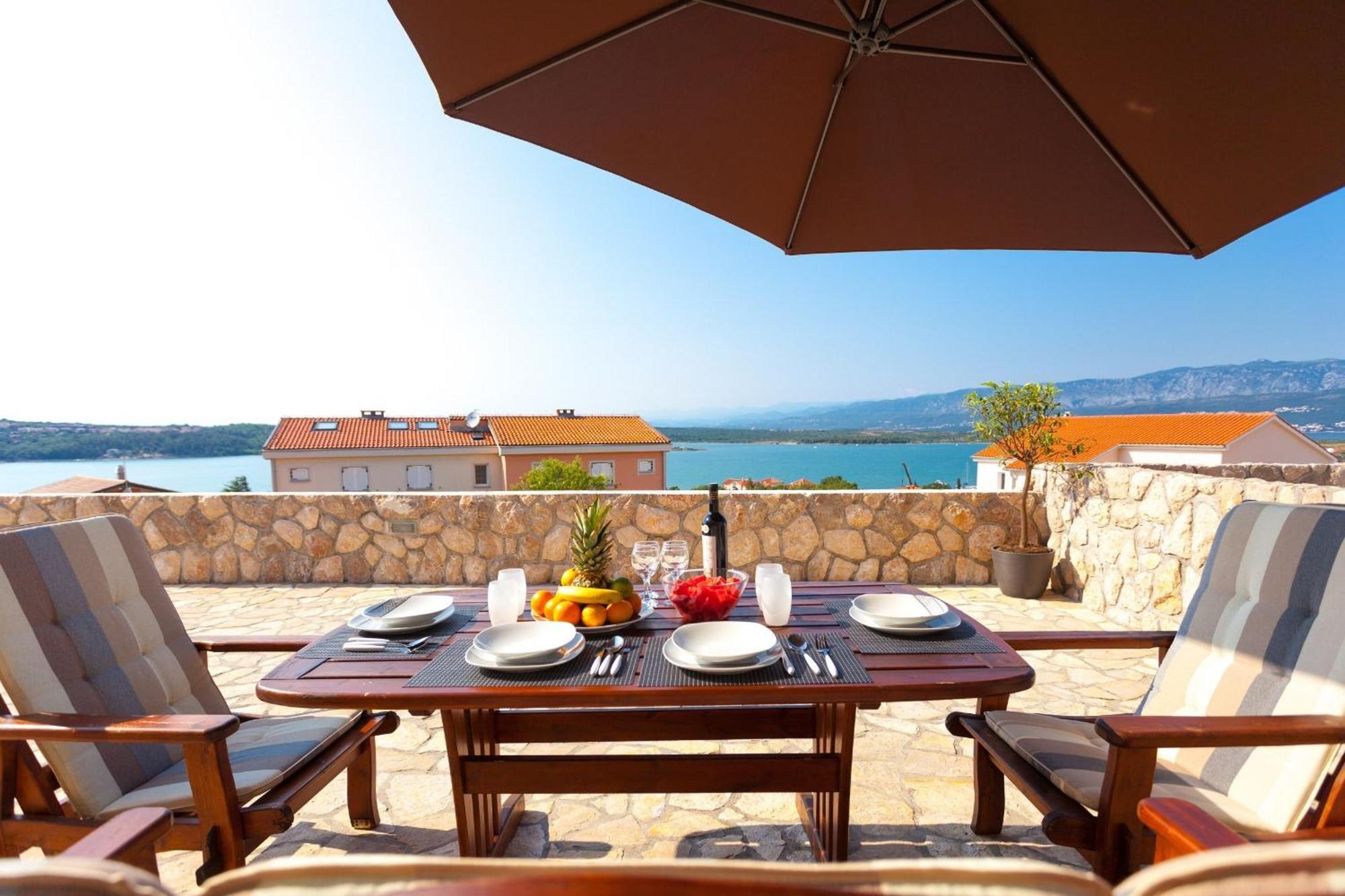 Luxury Villa Allen With Pool Klimno Δωμάτιο φωτογραφία